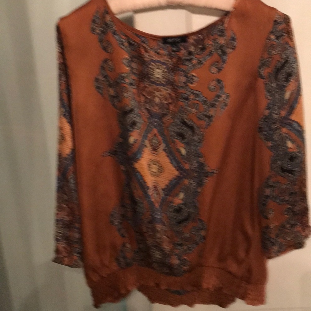 Harvest colors ladies blouse